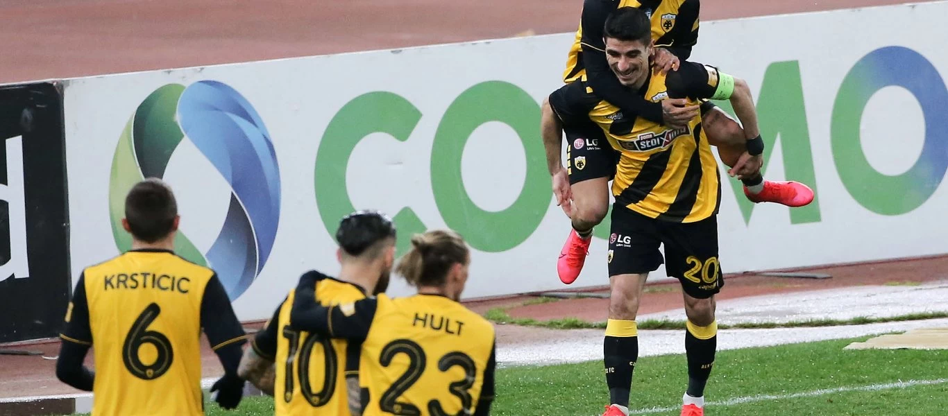 Ελληνικό πρωτάθλημα: «Καθάρισε» από νωρίς η ΑΕΚ (3-0) τον ΟΦΗ